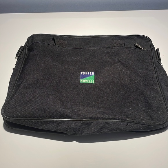 Canvas laptop bag/briefcase. GC. - Picture 3 of 3